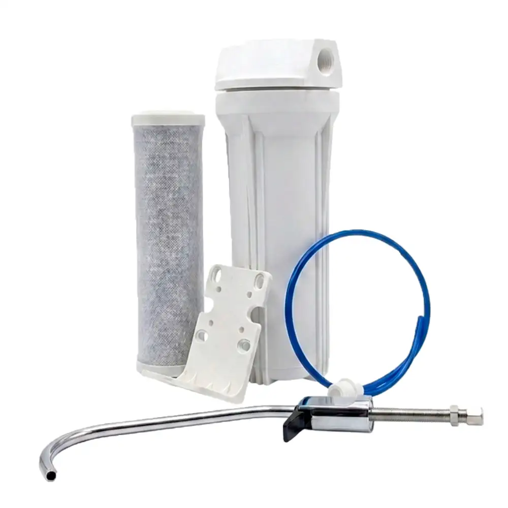 Purificador Bajomesada con Grifo Tipo Dispenser (Blanco o Transparente)