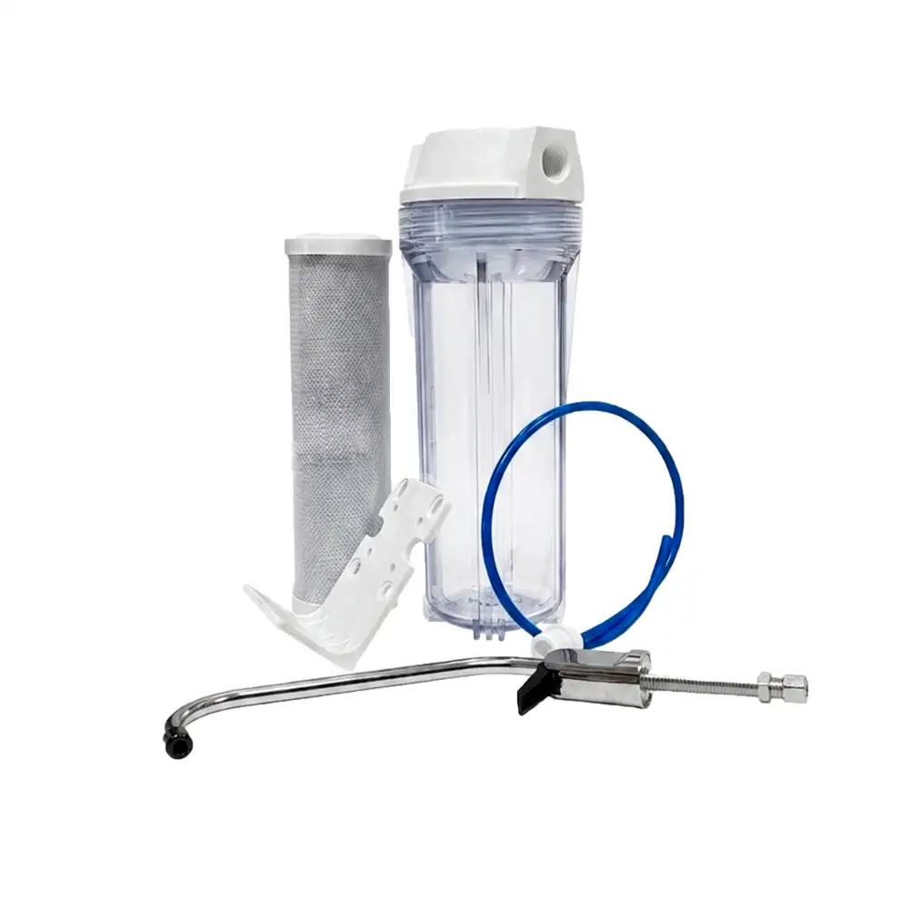 Purificador Bajomesada con Grifo Tipo Dispenser (Blanco o Transparente) 1